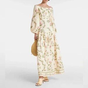 Agua by Agua Bendita Senlis Maxi Dress in Ivory